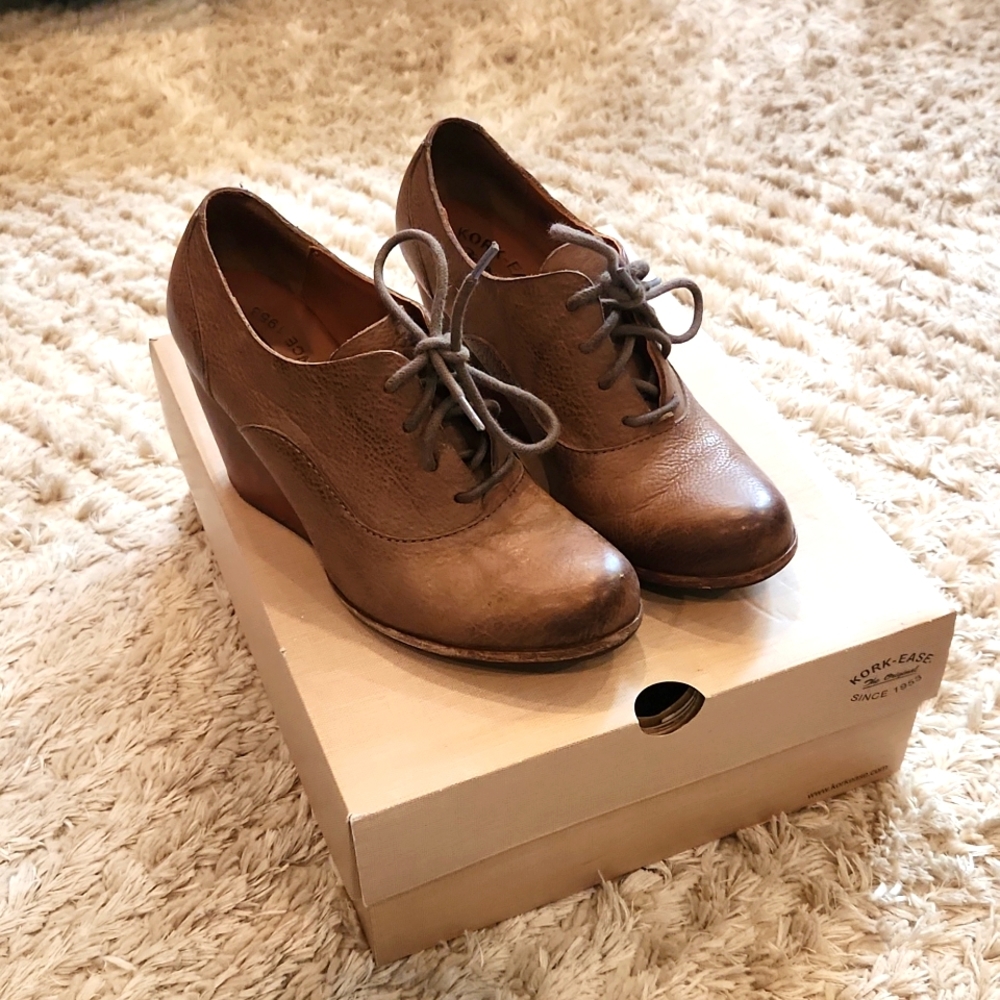 Kork-Ease Meteora lace up booties